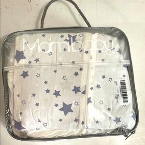Momibaby Leaf Print Bedding Set